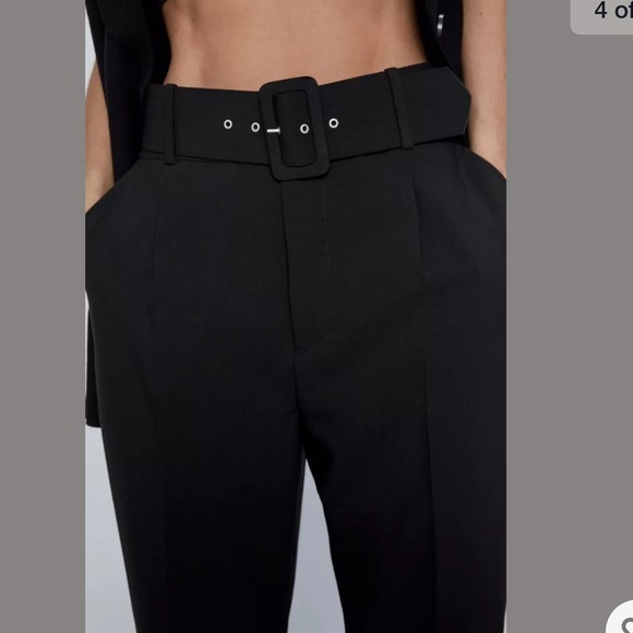 Zara high waisted belted pants - Picture 12 of 12